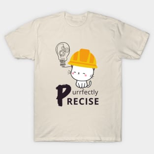 Mechanical engineer Cat lover T-shirt T-Shirt